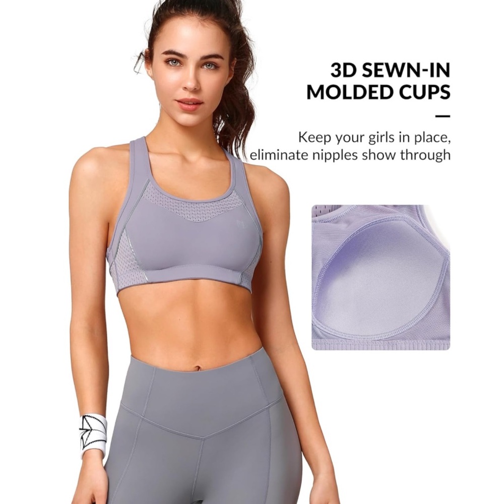 Yvette Sports Bras for Women Sports Bra Plus Size 2XL